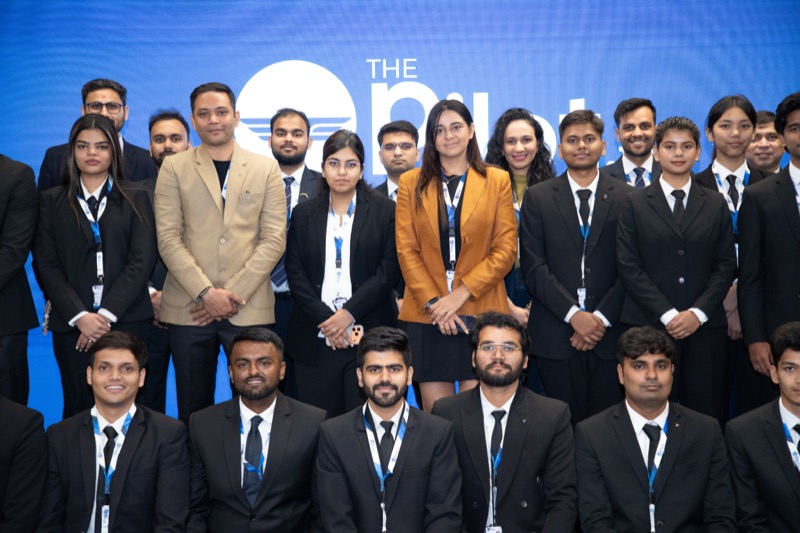 ThePilot DGCA students group photo