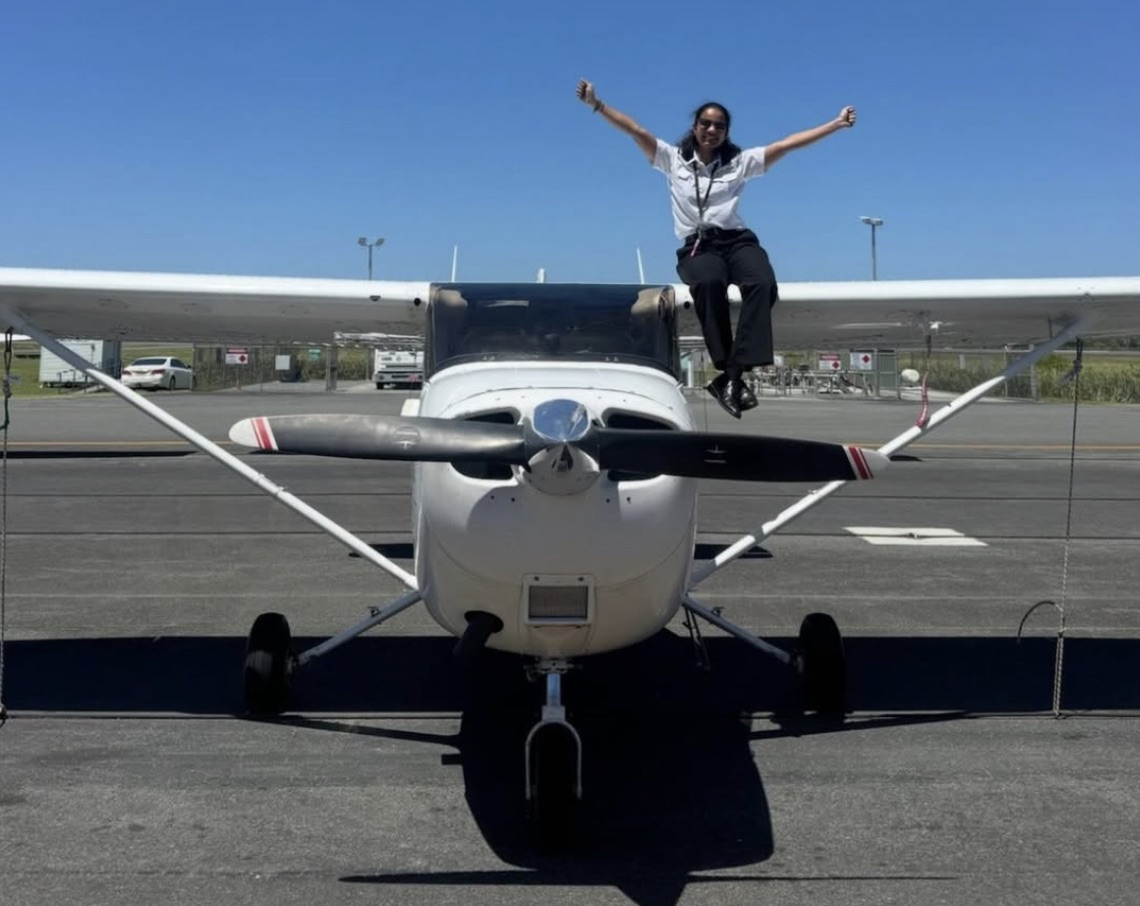Preethi Reddy, CPL holder trained with ThePilot.in in Australia