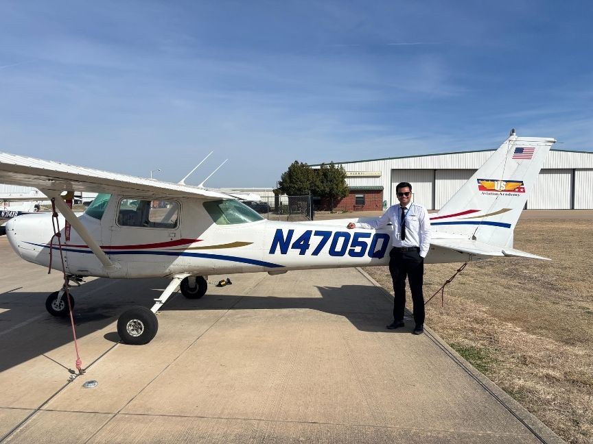 Viraj Shah, CPL holder trained with ThePilot.in in USA